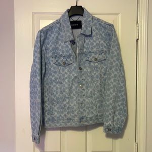 Coach jean jacket